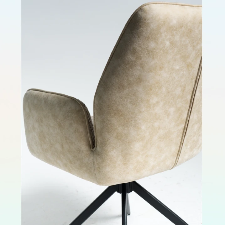 KD Metal Frame With 360° Bearing Swivel Auto Return Desk Chair high quality